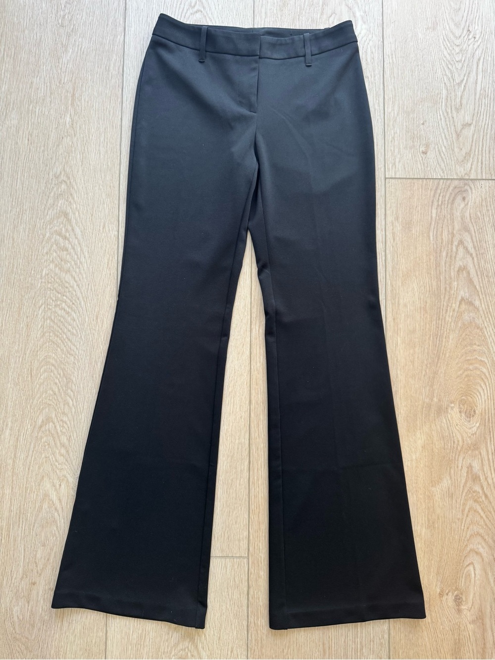 Express Black Trousers Office Staple Work Pants Pre-Hemmed Petite